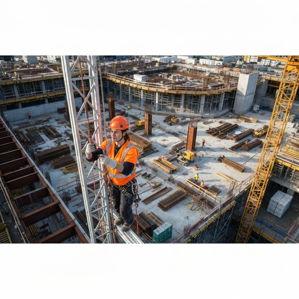 Construction site inspection