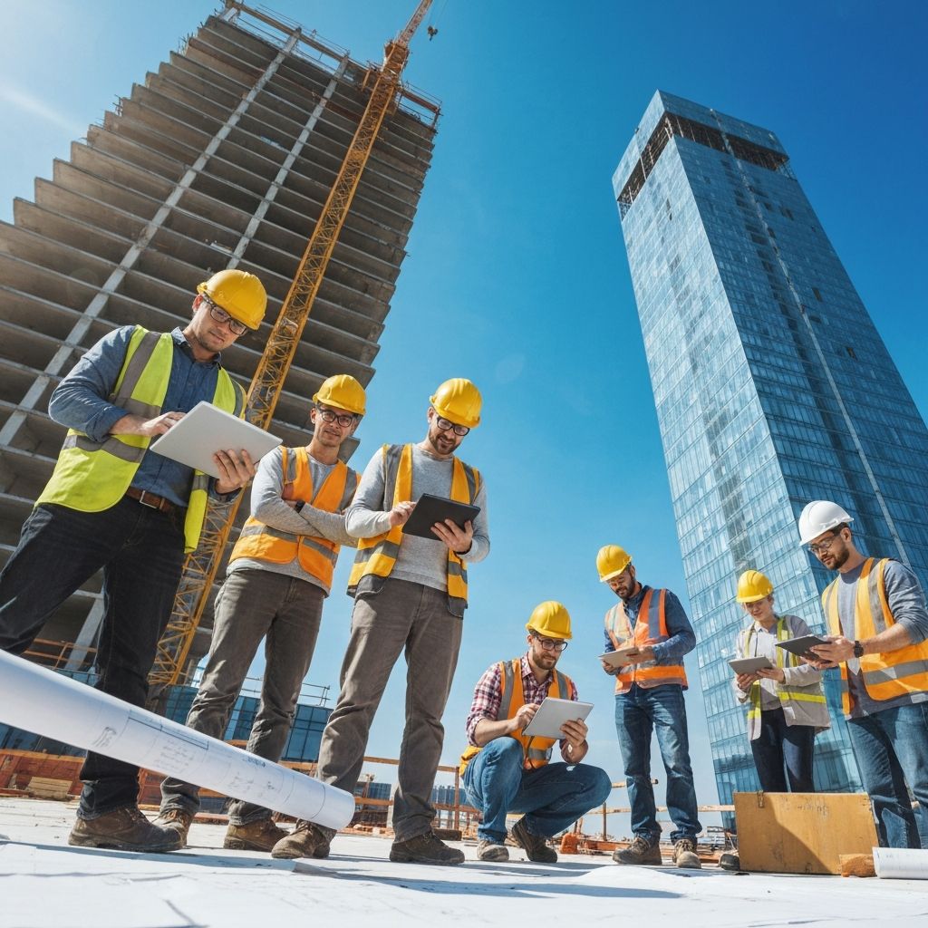 Construction team collaboration